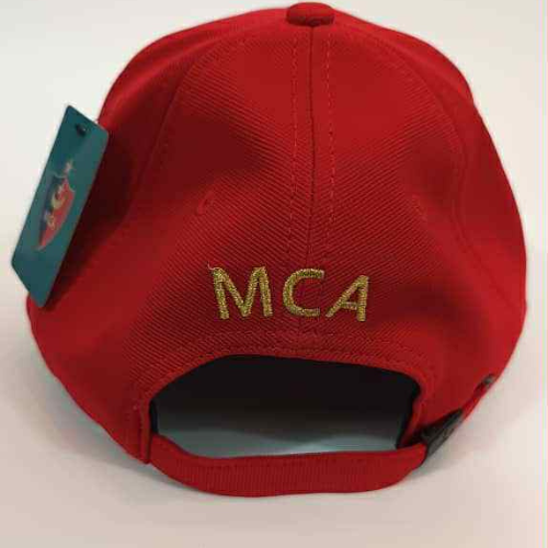 Casquette MCA – Rouge Classique