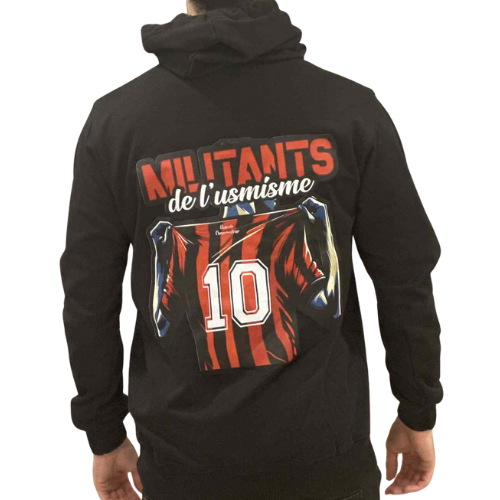 Sweat “Militant de l’USMisme” – Esprit Rouge & Noir