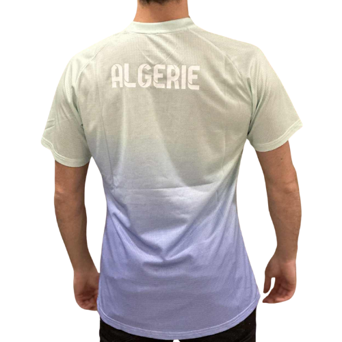 Maillot Algérie Dégradé Blanc/Vert-Violet
