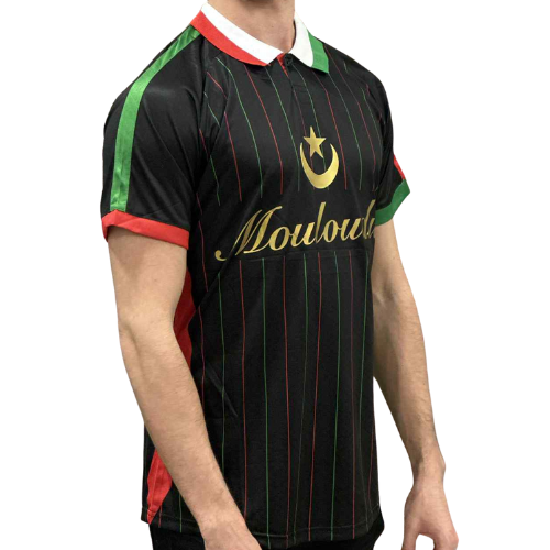 Maillot Mouloudia Noir Vert-Rouge