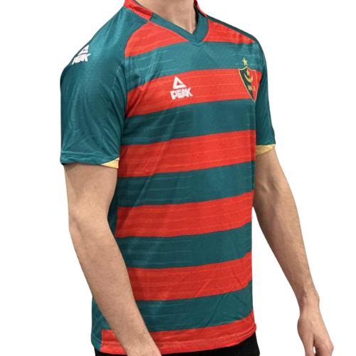 Maillot MCA Peak Vert et Rouge